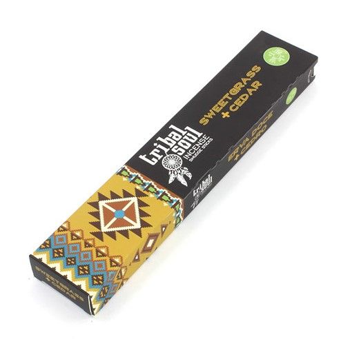 Tribal Soul Incense Sticks - Sweet Grass + Cedar