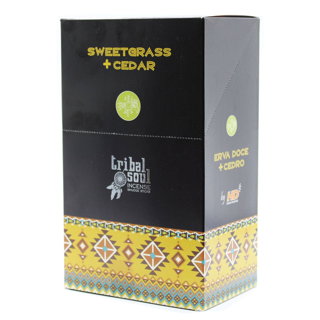Tribal Soul Incense Sticks - Sweet Grass + Cedar