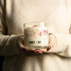 Agnes + Cat Botanical Soy Wax Candle - Seasalt & Moss