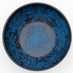 Aluminium Singing Bowl - Magic Mushroom - Blue (20cm)
