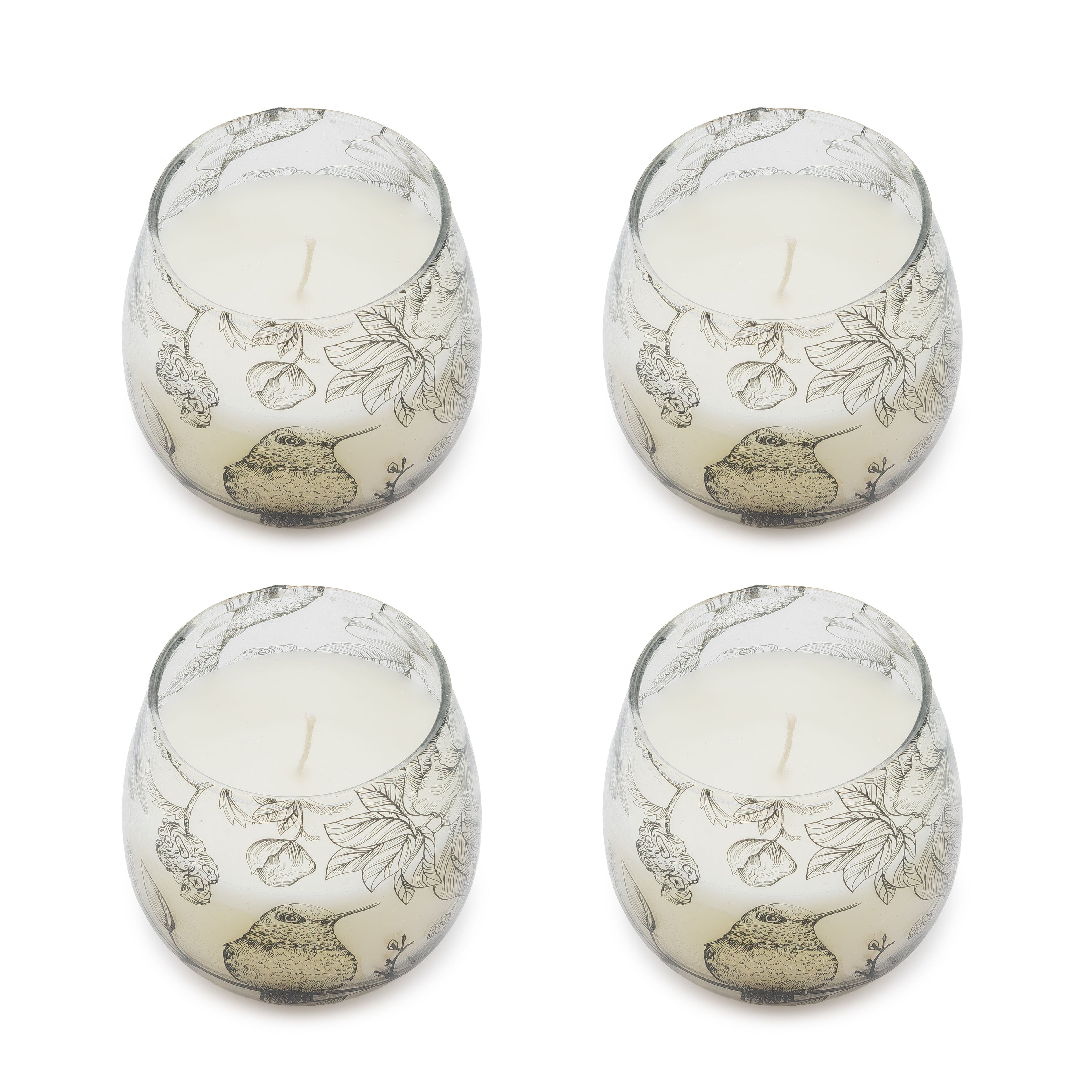 Small Glass Jar Candles - Drawn by Flame