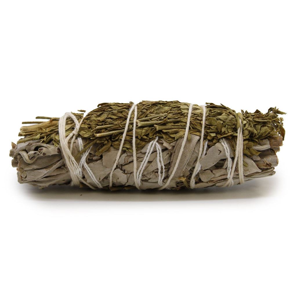 Smudge Stick - White Sage & Ruda 10cm - Individually Wrapped