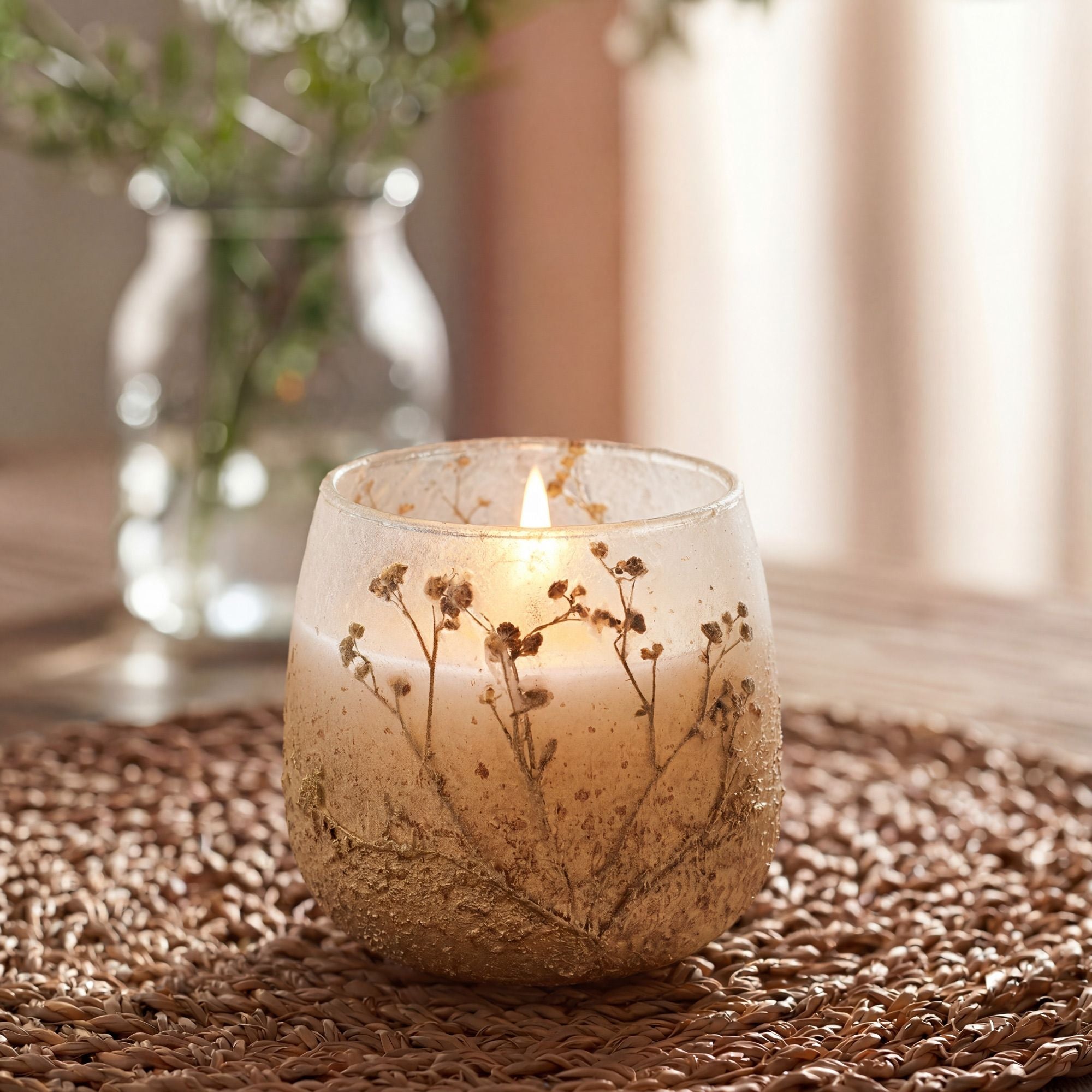 Medium Glass Jar Candles - Wildlight Woods