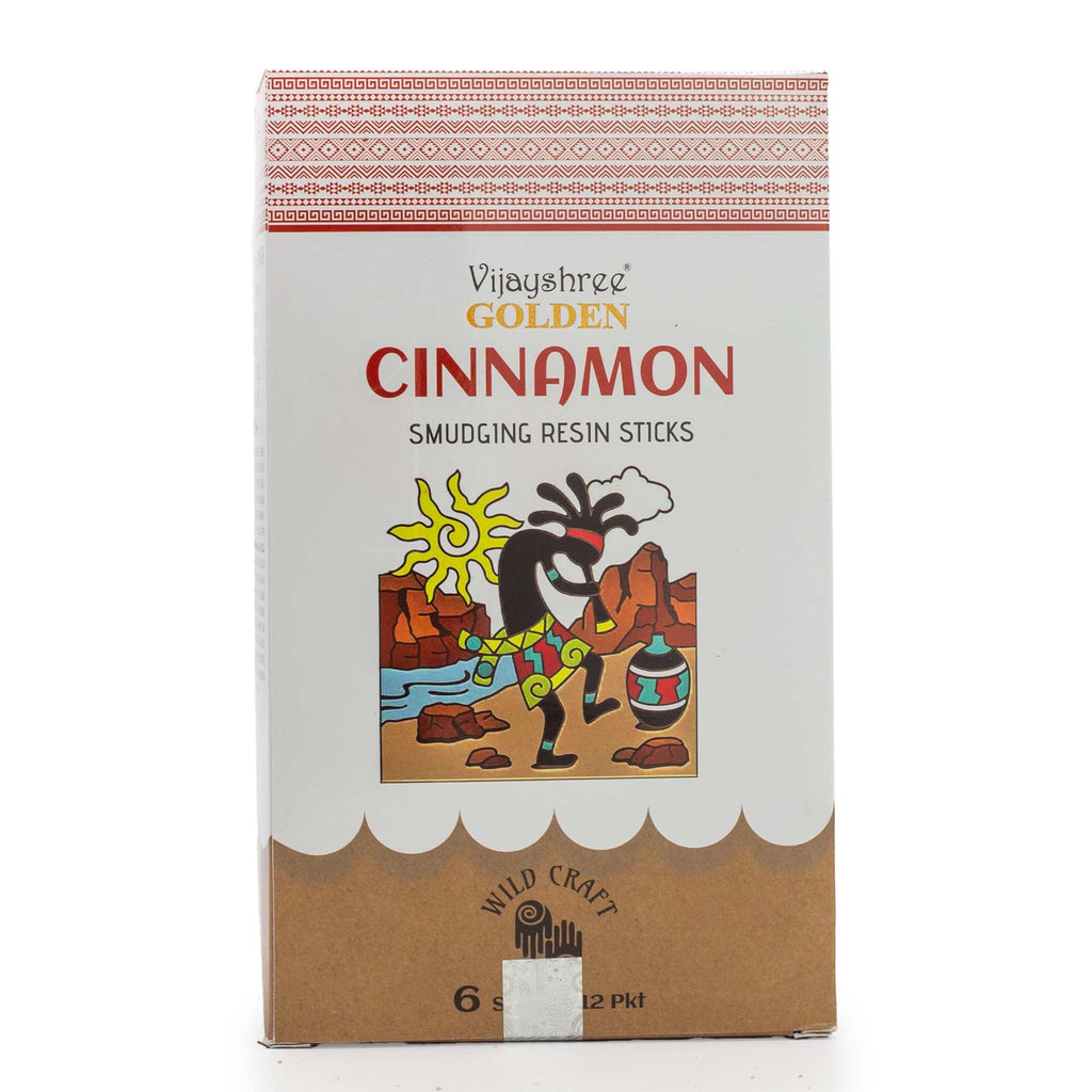 Golden Cinnamon Smudging Resin Sticks - 30g