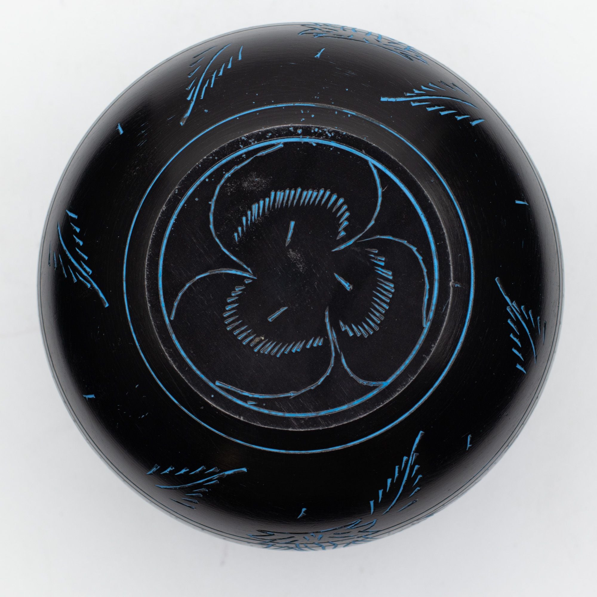 Cauldron Singing Bowl - Magic Mushroom - Blue (15cm)