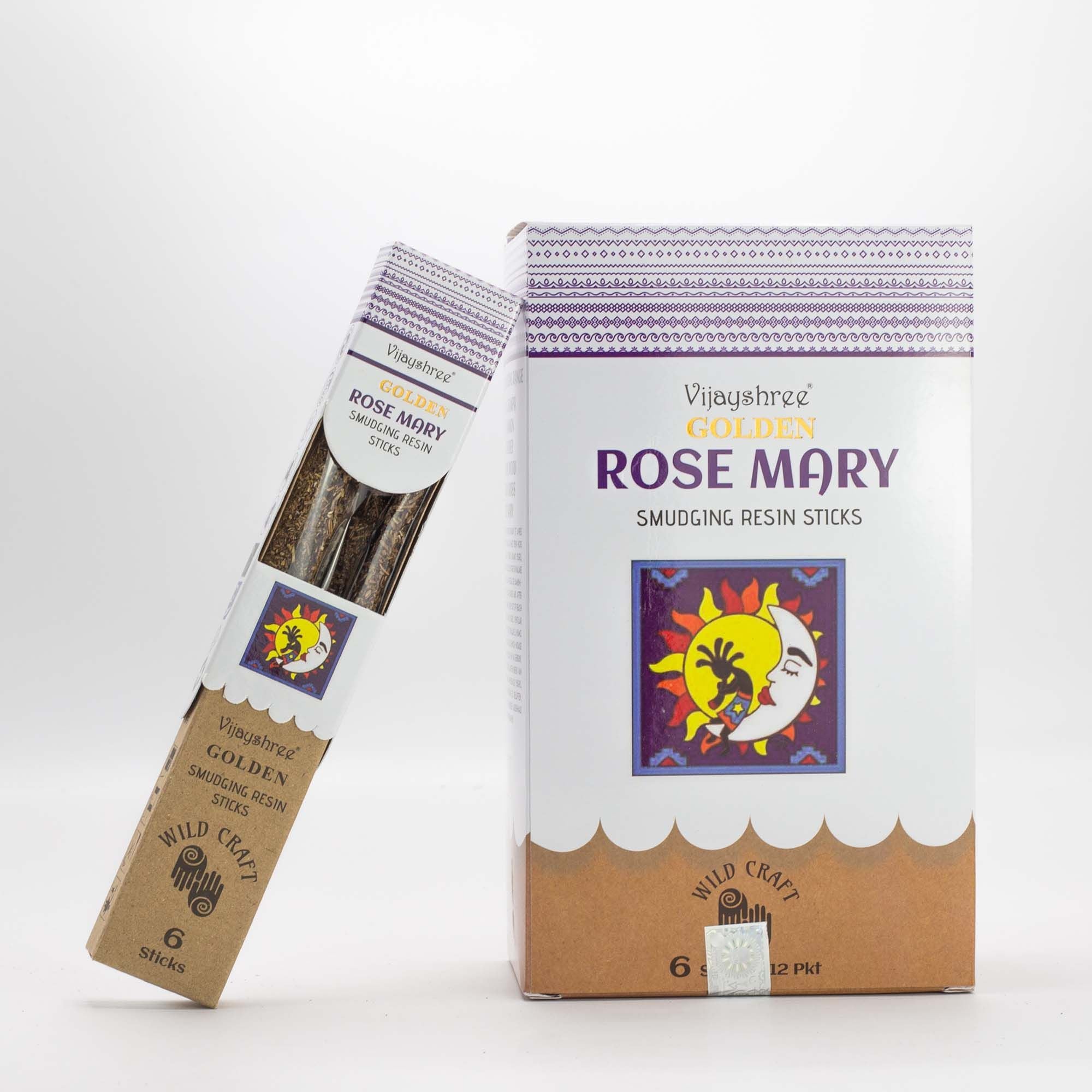 Golden Rosemary Smudging Resin Sticks - 30g