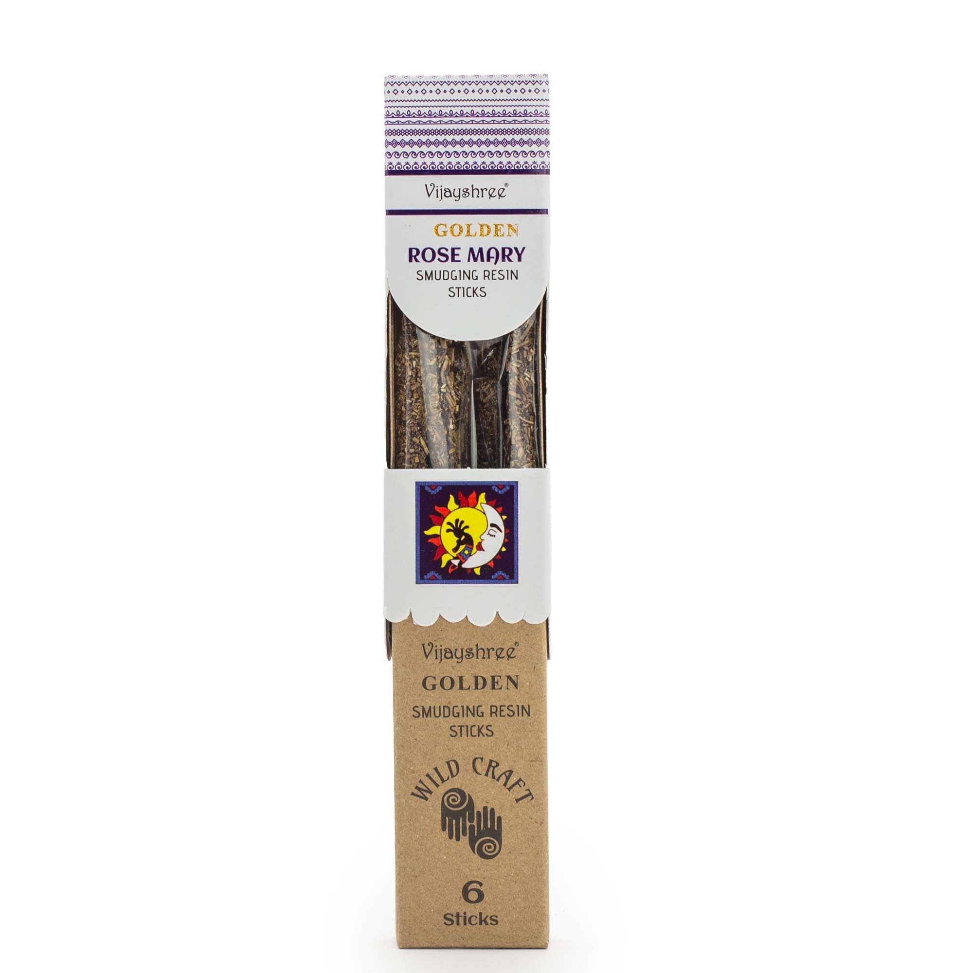Golden Rosemary Smudging Resin Sticks - 30g