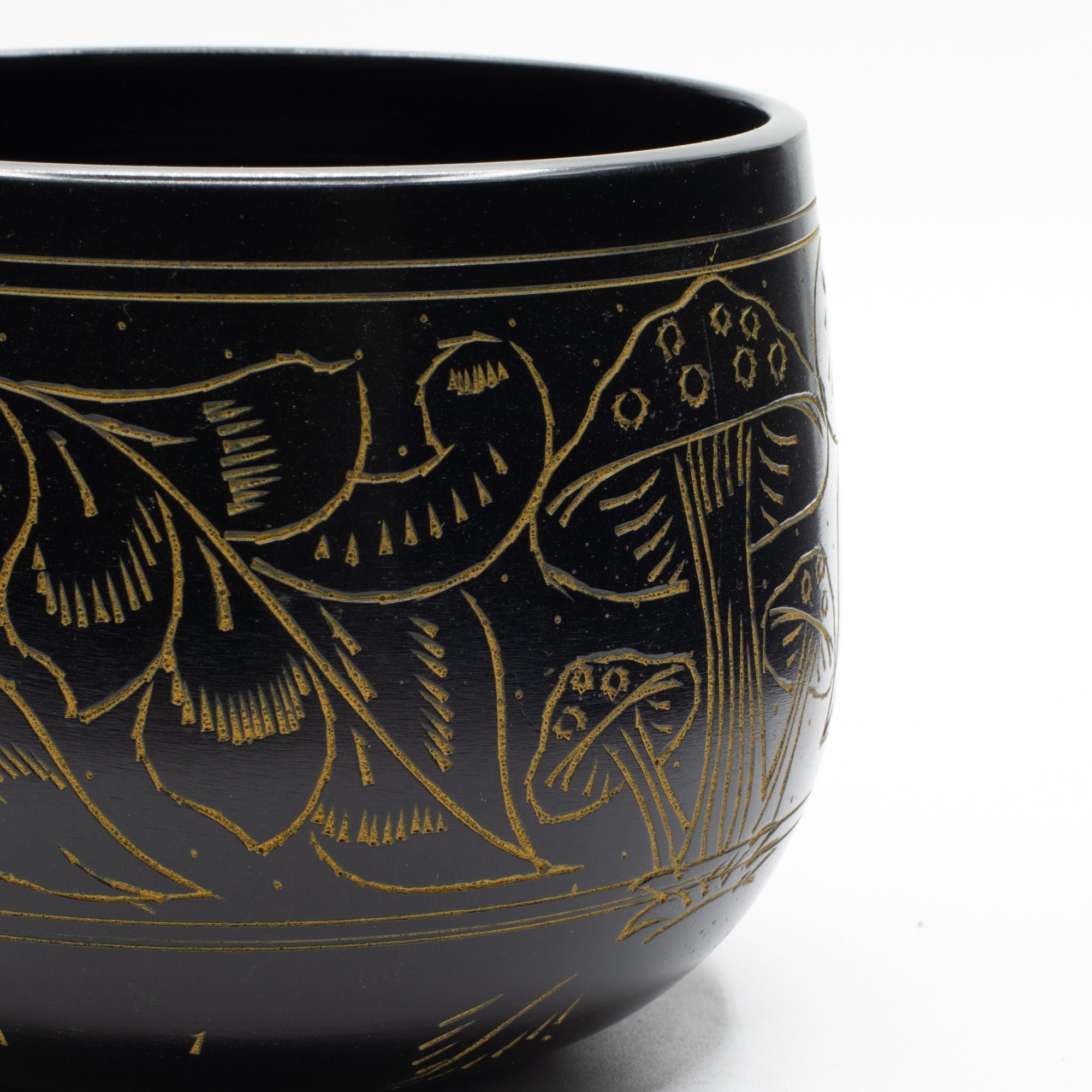 Cauldron Singing Bowl - Magic Mushroom - Yellow (15cm)