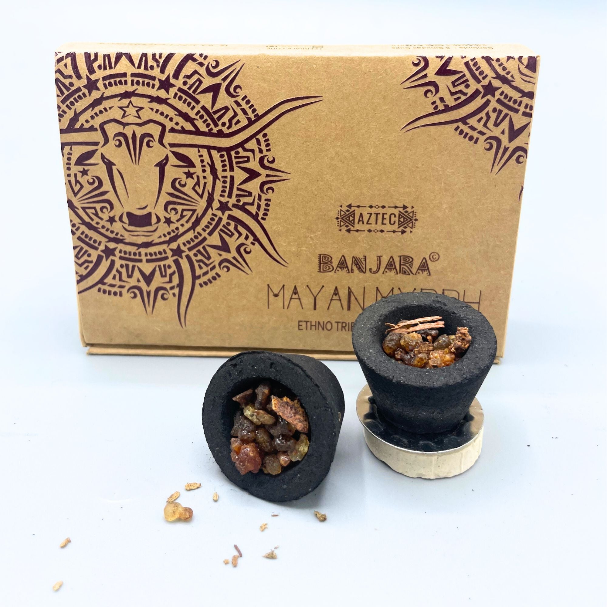 Banjara Resin Cups - Mayan Myrrh