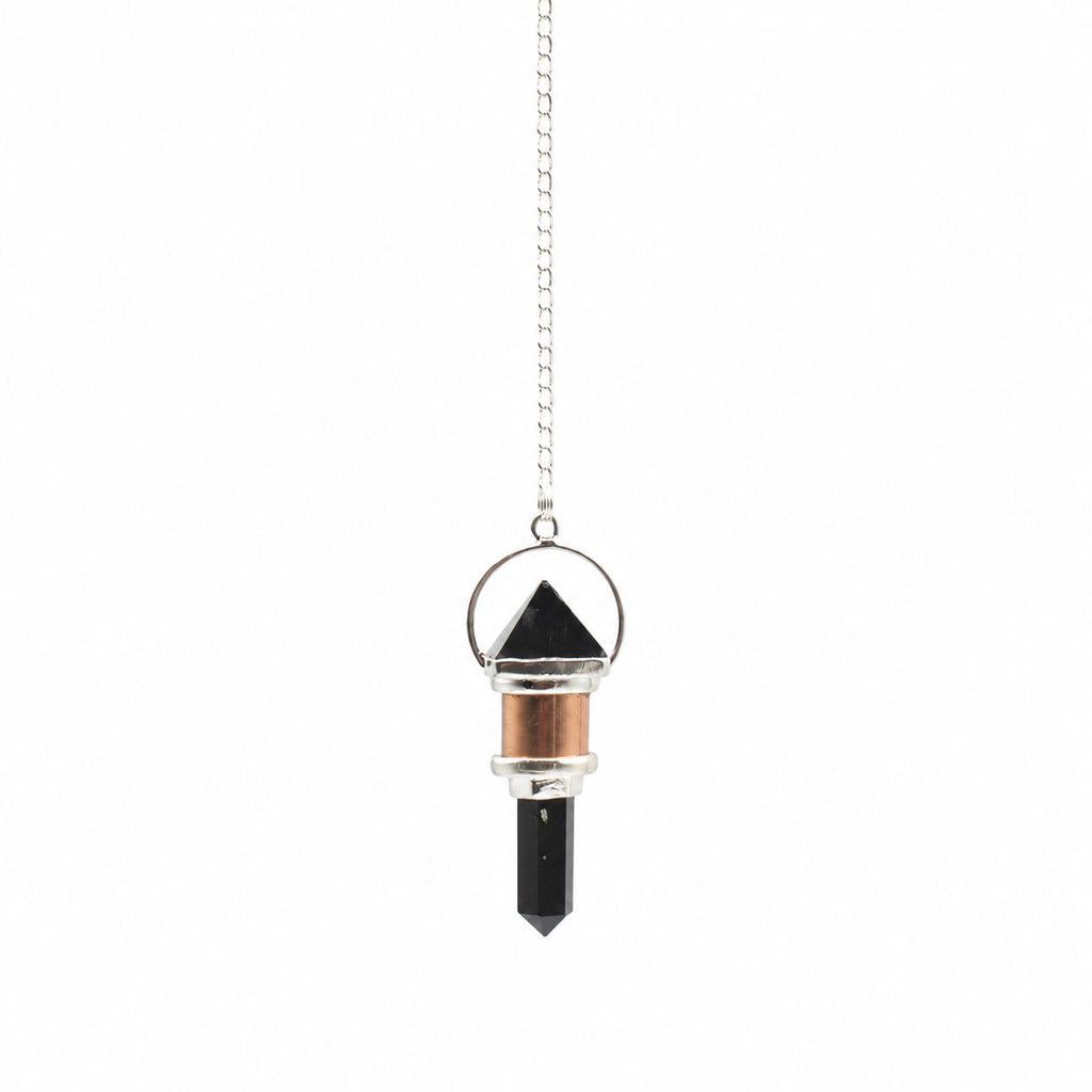 The Night Watcher - Combo Piece Copper Pendulum - Obsidian