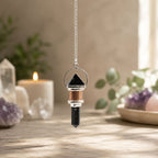 The Night Watcher - Combo Piece Copper Pendulum - Obsidian