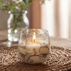 Medium Glass Jar Candles - Drawn by Flame