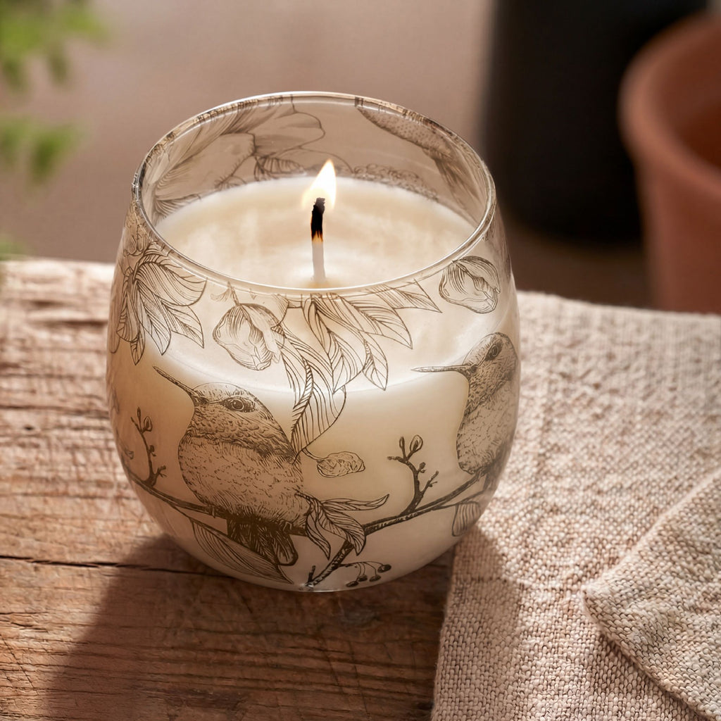 Medium Glass Jar Candles - Drawn by Flame