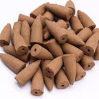 Pack of 10 Masala Backflow Incense - Sandalwood & Vanilla