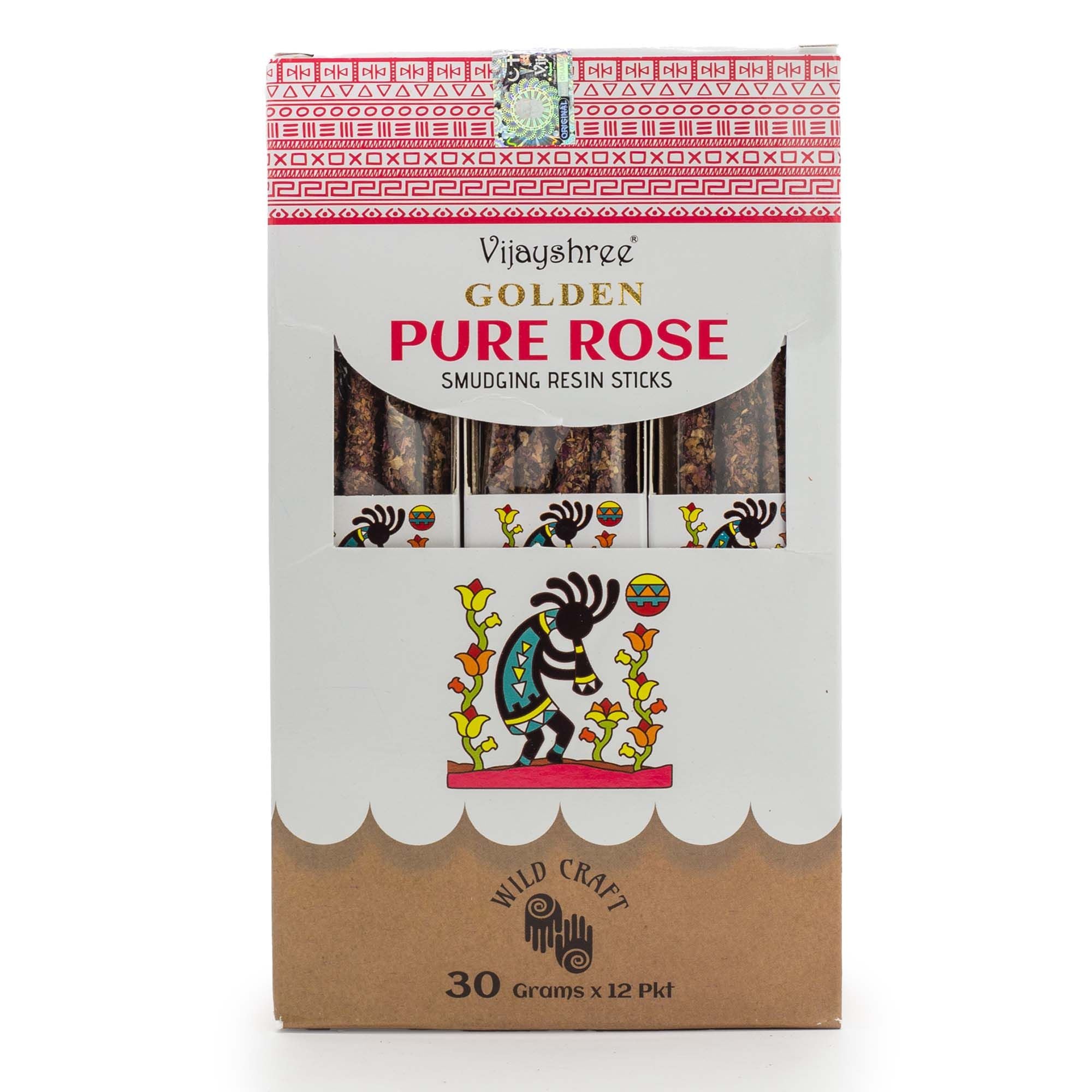 Golden Pure Rose Smudging Resin Sticks – 30g