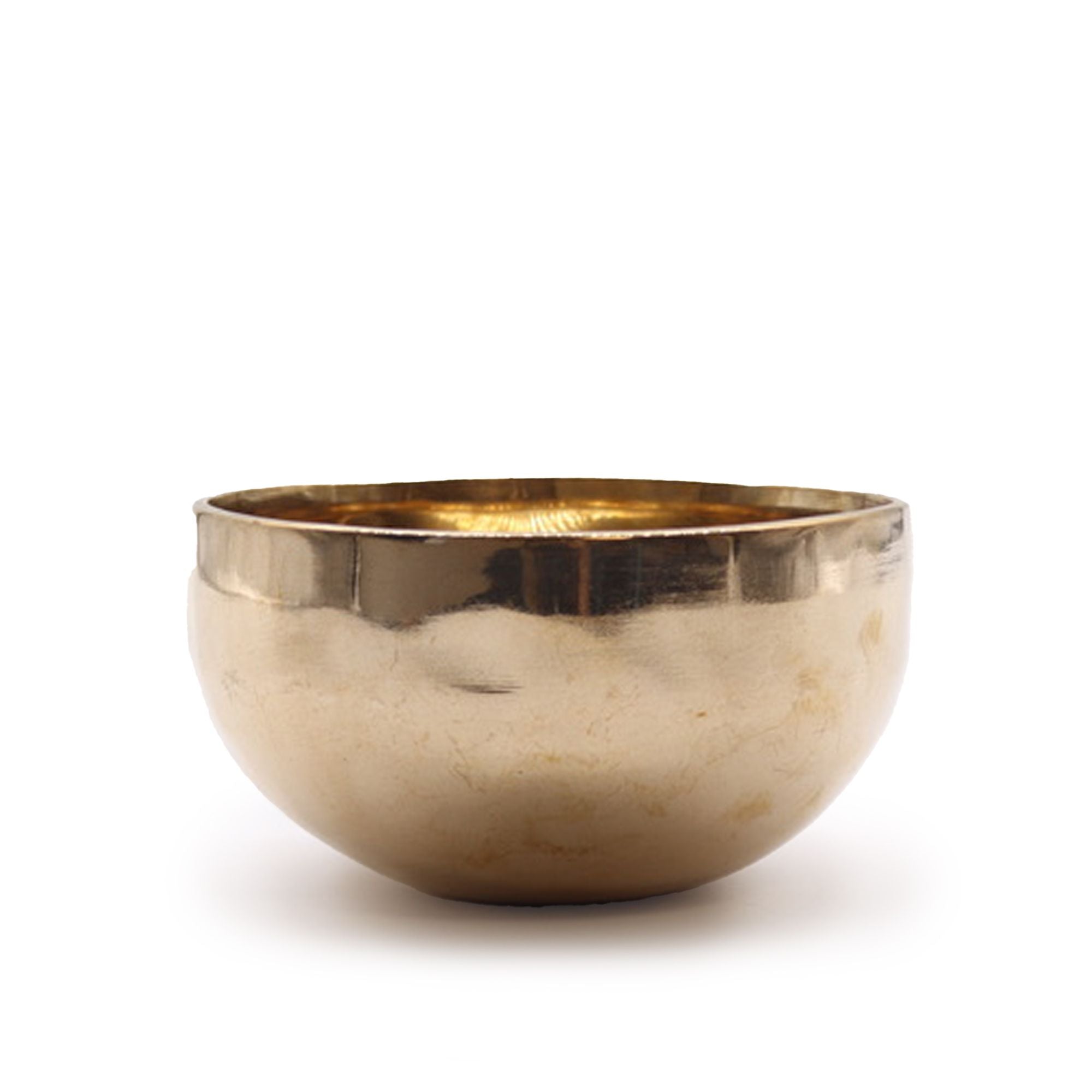 Small Shining Bell-Metal Handmade Singing Bowl (approx 550g) - 13cm