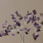 Gemstone Tree with Orgonite Base - 80 Stone - Amethyst