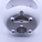 Salt Stone Flame Effect Aroma Diffuser - White USB - Colour Change and Timer
