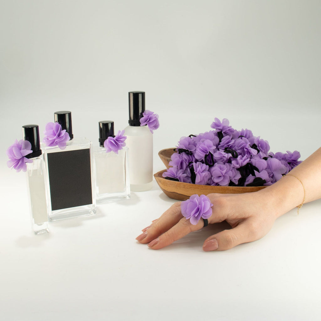Fragrance Chiffon Diffuser Rings - Lavender