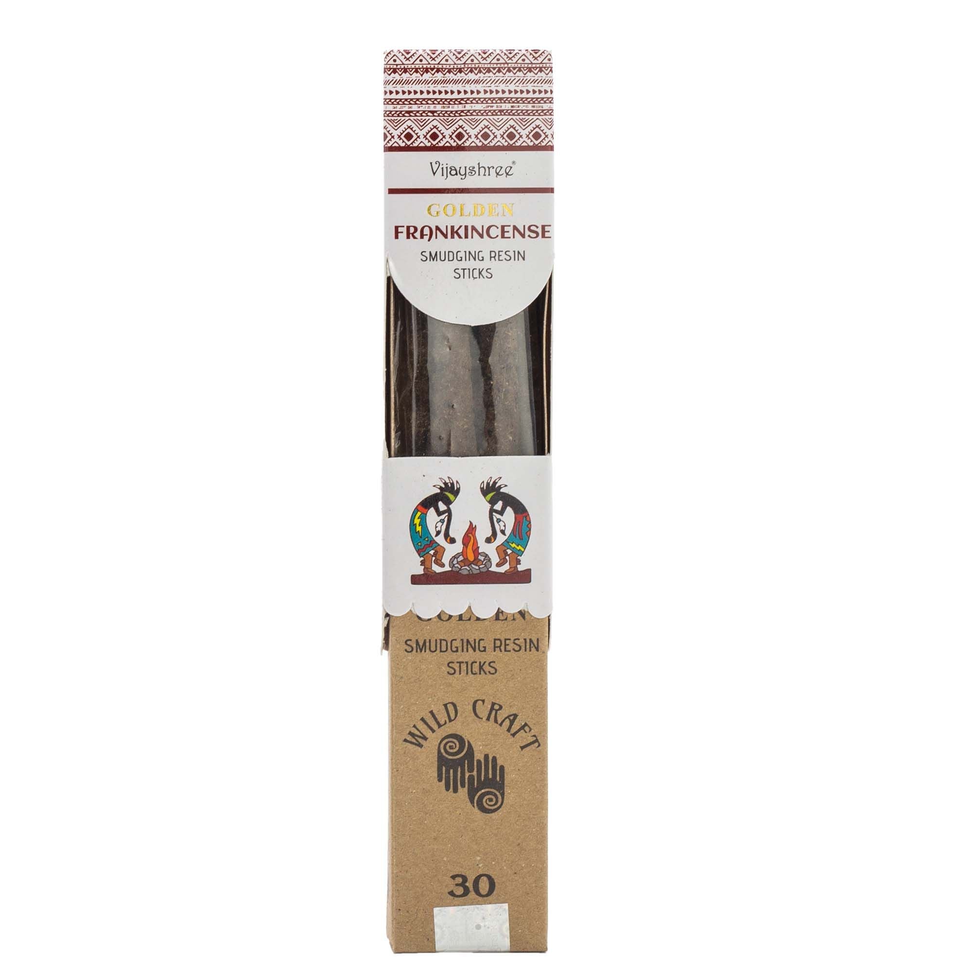 Golden Frankincense Smudging Resin Sticks – 30g