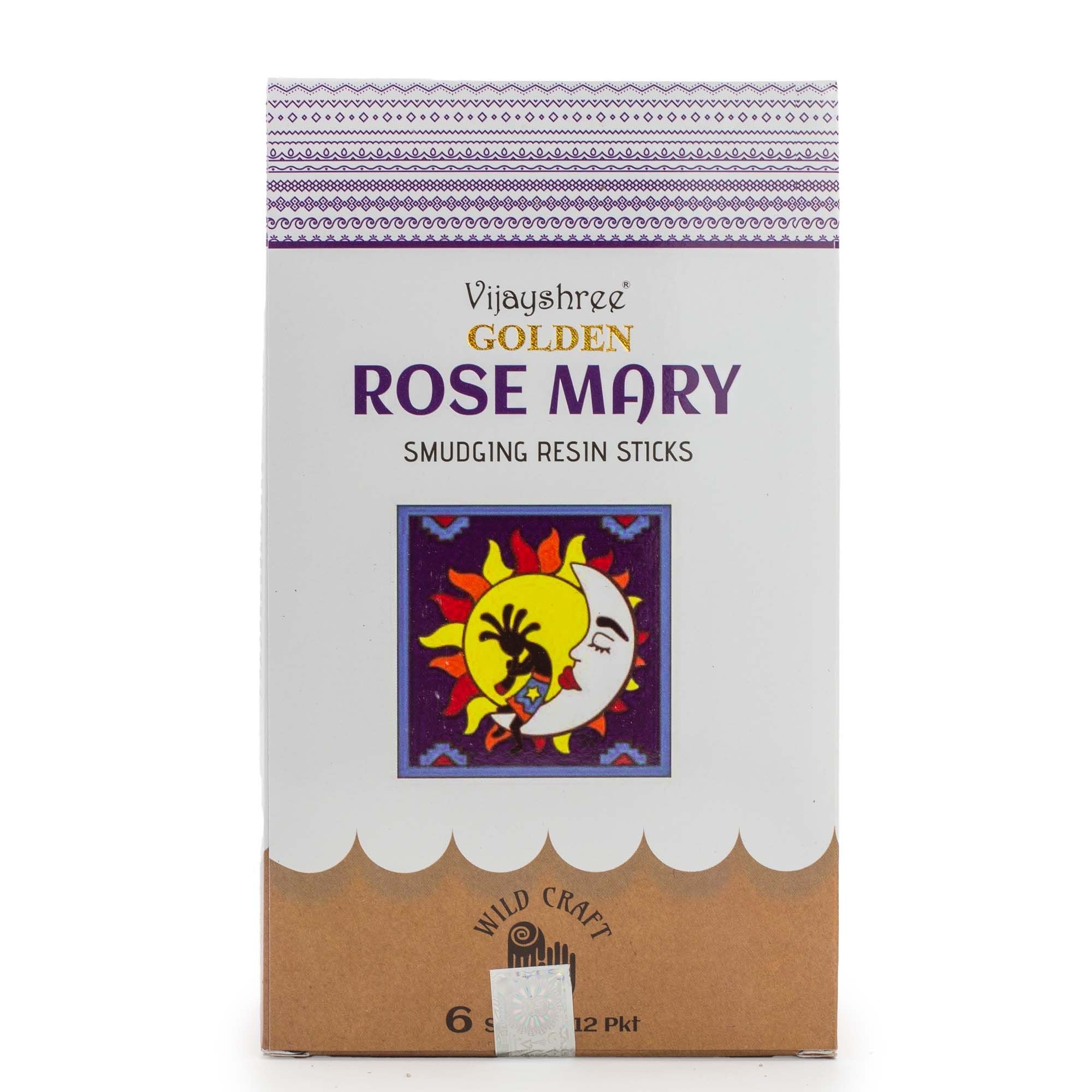 Golden Rosemary Smudging Resin Sticks - 30g
